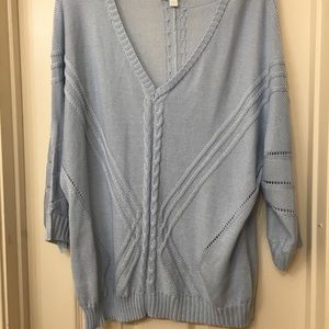 Loose knitted sweater